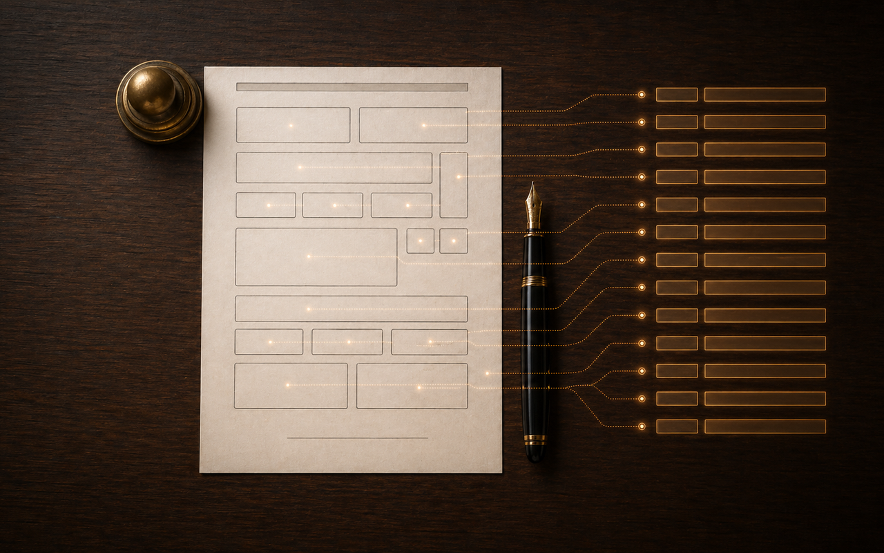Government document intelligence case study — large-scale OCR and classification of public-records documents for a state government, with full audit lineage